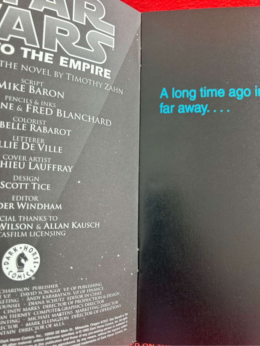 Star Wars: Heir to the Empire Comics 1-6 (Timothy Zahn)