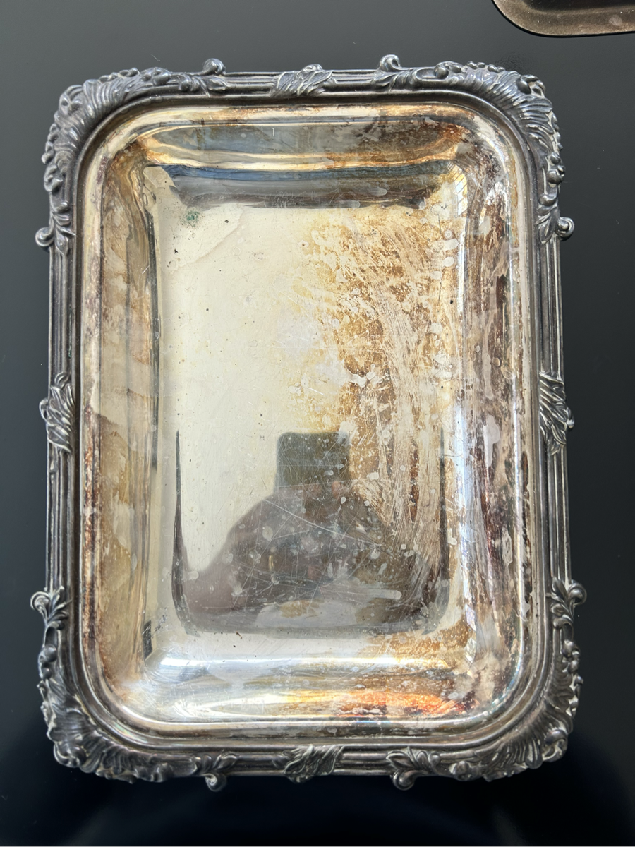 Two Silver Plated EPNS Serving Dishes #122