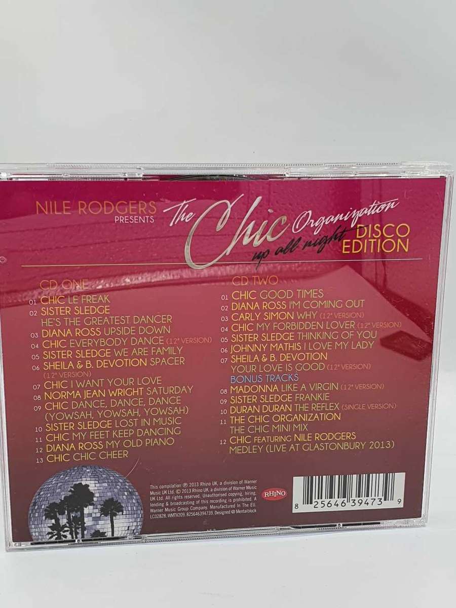 Nile Rodgers Presents The Chic Organization - Up All Night - Disco Edition