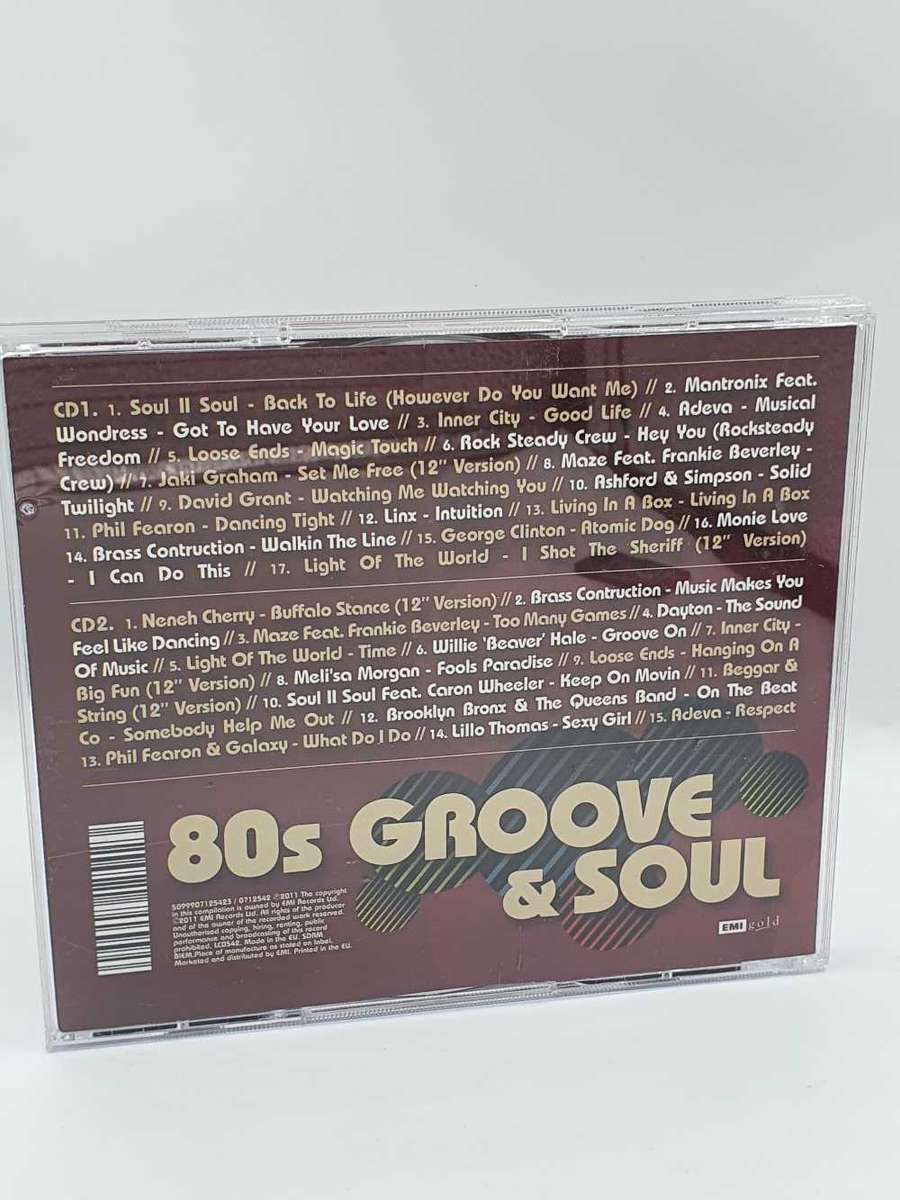 80s Groove & Soul: 2CDs Of Golden 80s Soul Classics