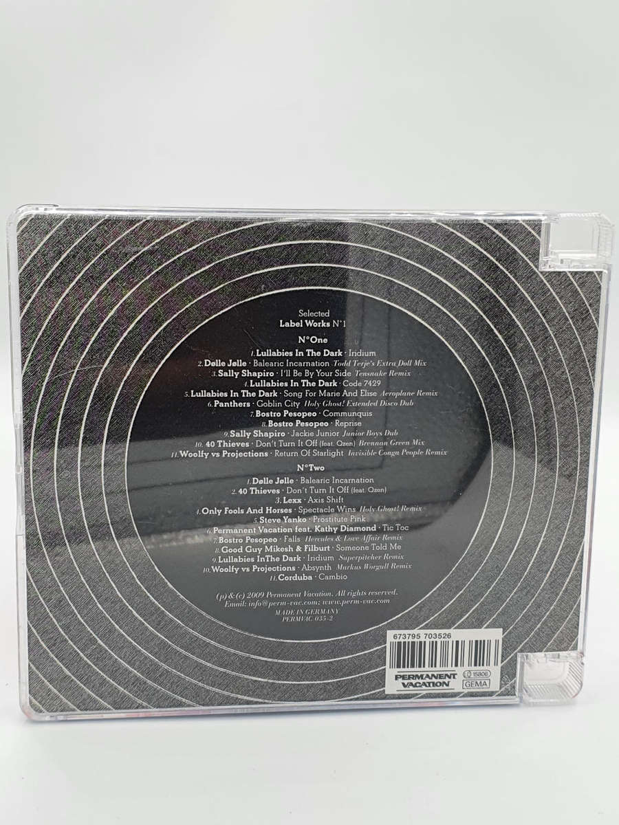 Permanent Vacation - Selected Label Works N°1. X2 CD