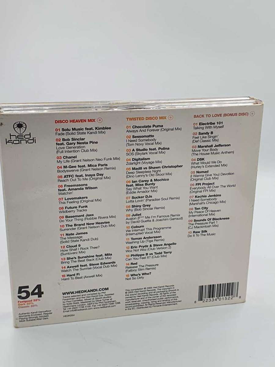Hed Kandi : The Mix 2006 3Cd compilation