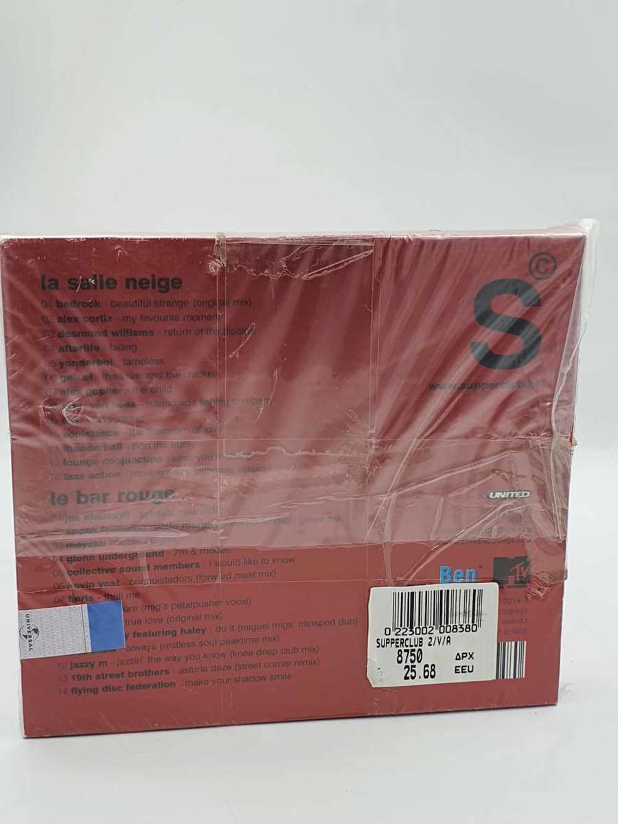 Supperclub Presents: Lounge 2. X2Cd Sealed