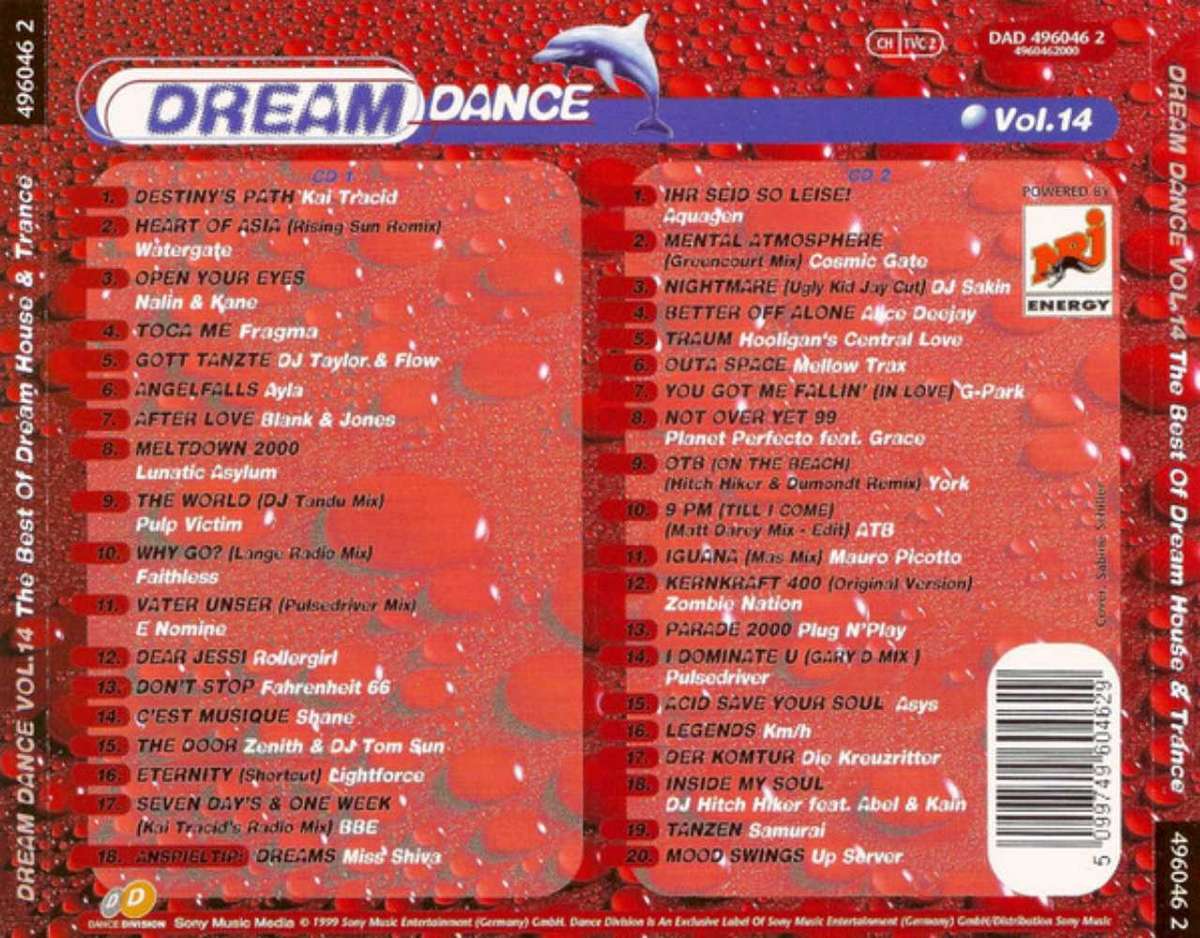 Dream Trance Collection ( the best of Dream House and Trance) 13 Double Cds Import