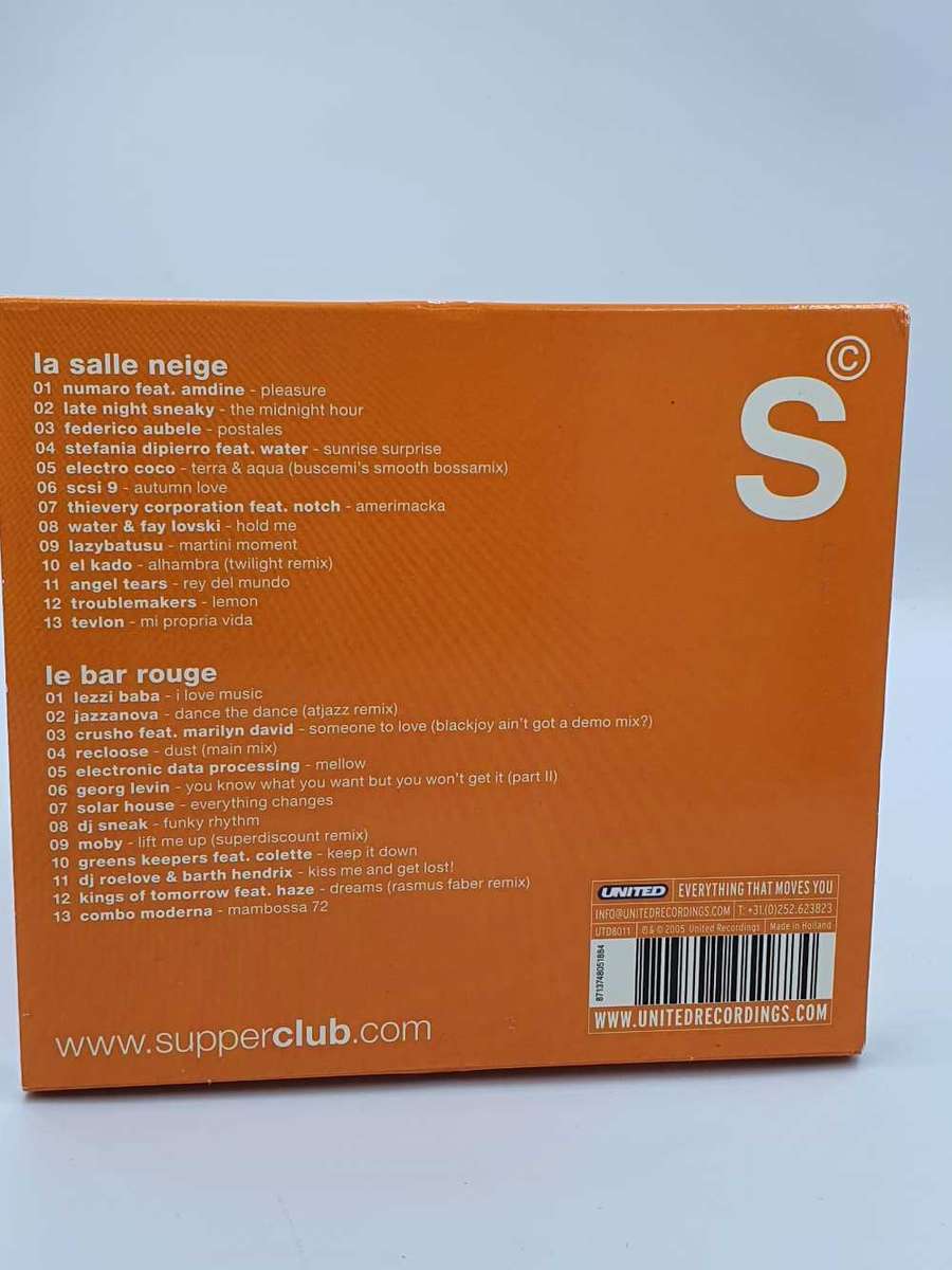 Supperclub Presents One World  2 x CD (Mixed)