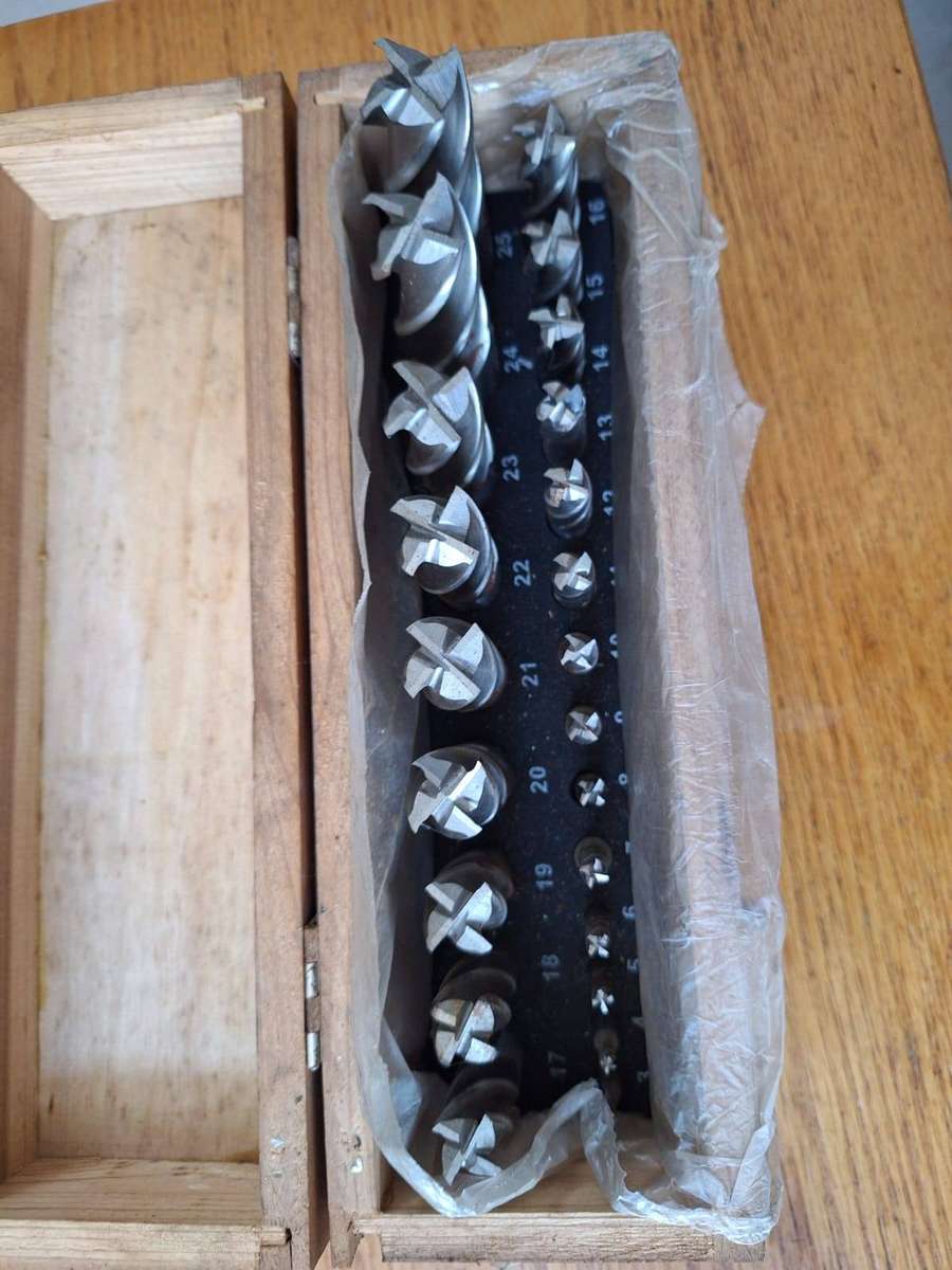 Mac Afric 23 Piece set milling cutters