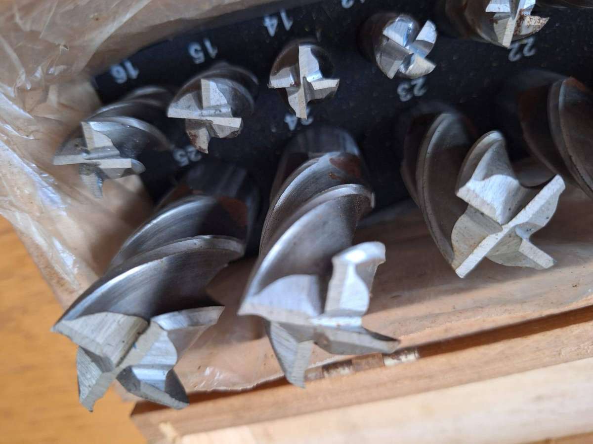 Mac Afric 23 Piece set milling cutters