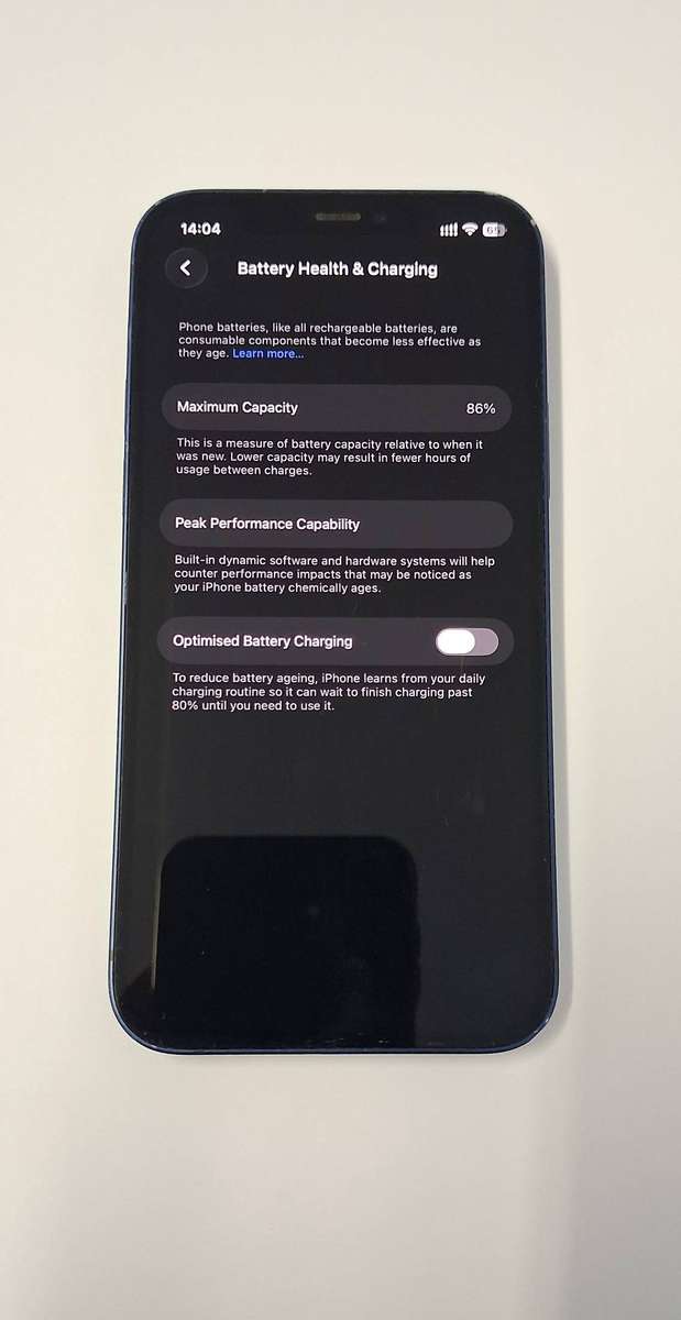 Apple iPhone 12 64GB Blue (Condition: Good)