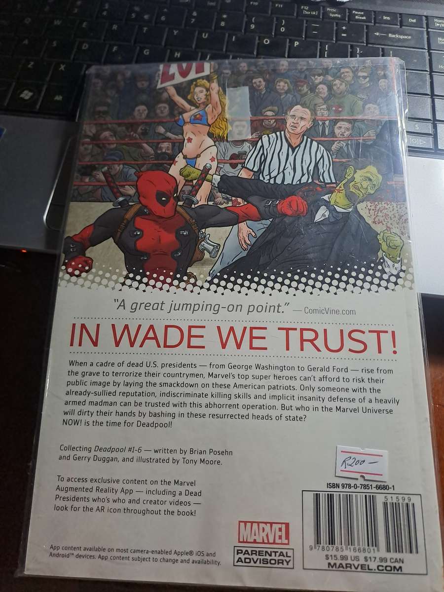 Deadpool  Vol:1 Dead presidents ISBN 9780785166801