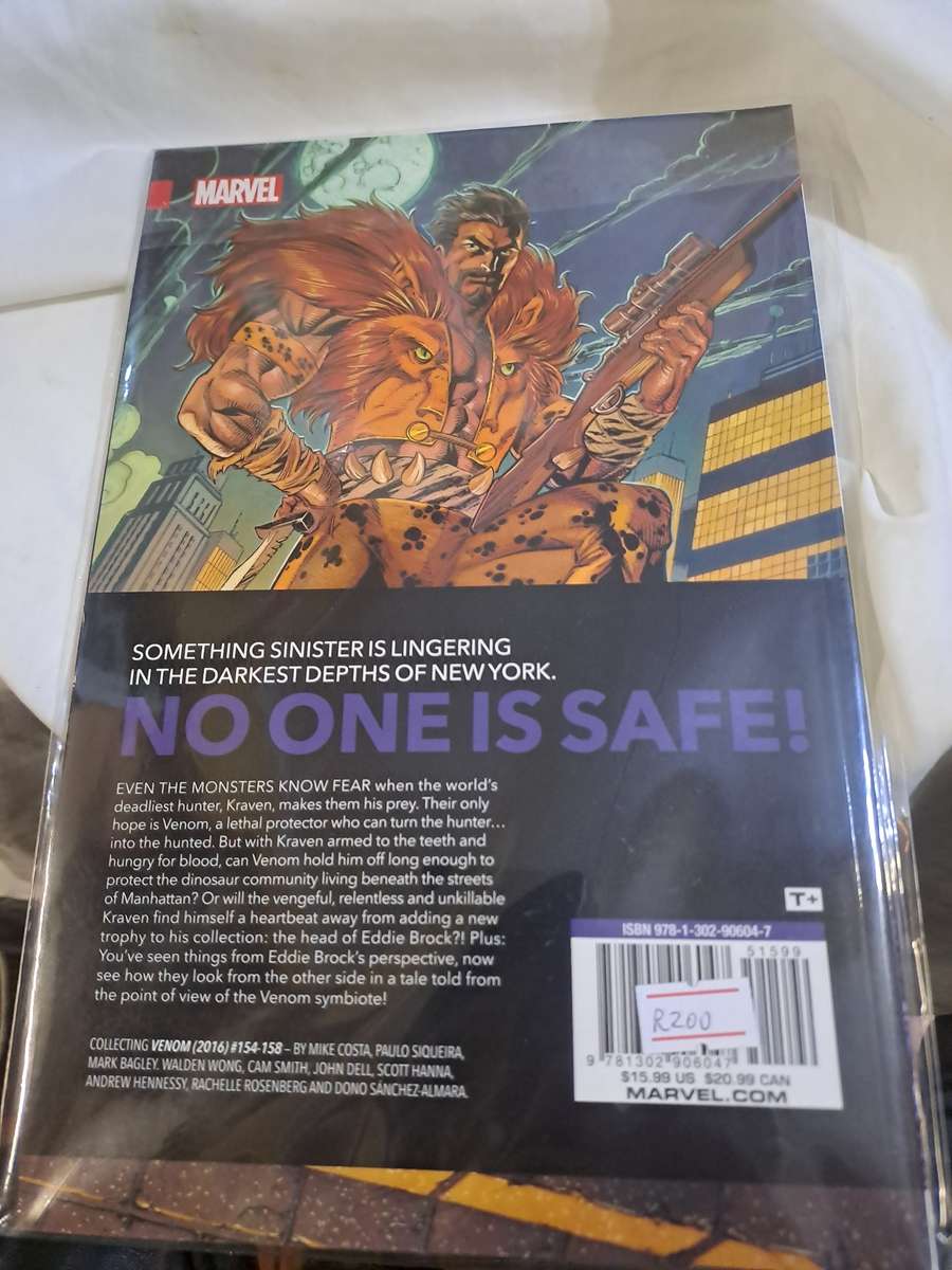 Venom Lethal Protector vol: 3 Blood in the water ISBN 9781302906047 (Marvel )