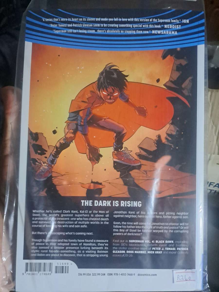 DC Universe Rebirth Superman Vol.4 Black  Dawn[ ISBN 9781401274689] (DC)