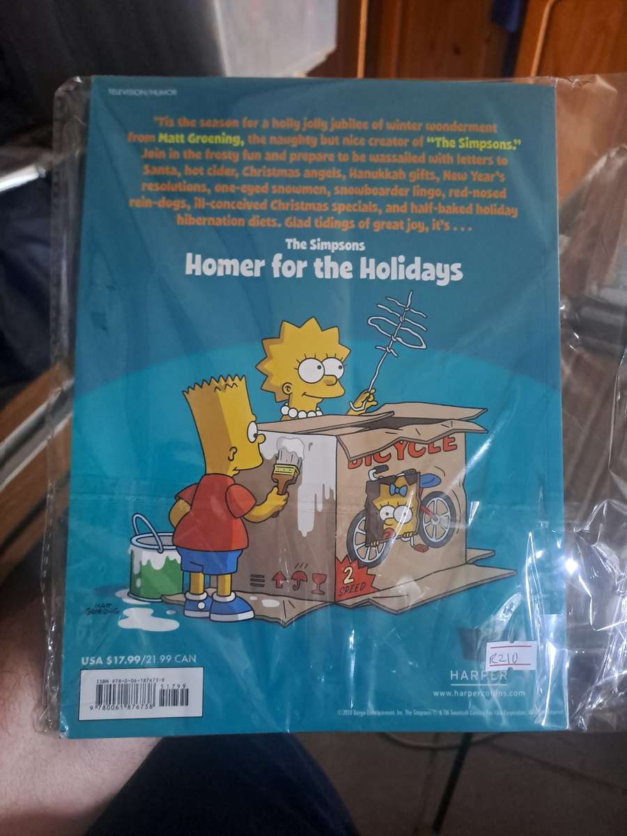 The Simpsons: Homer For The Holidays  [ISBN 9780061876738] (Harper)
