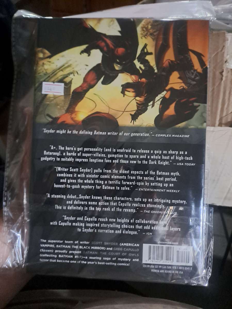 The New 52 Batman VOL.1 The Court Of Owls [ISBN 9781401235413] (DC)