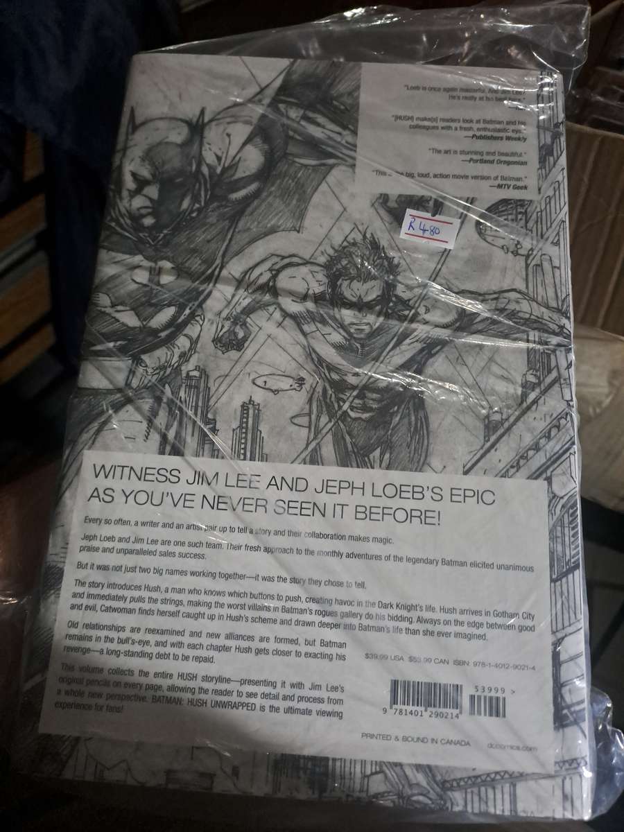 Batman Hush Unwrapped [ISBN 9781401290214] (DC)