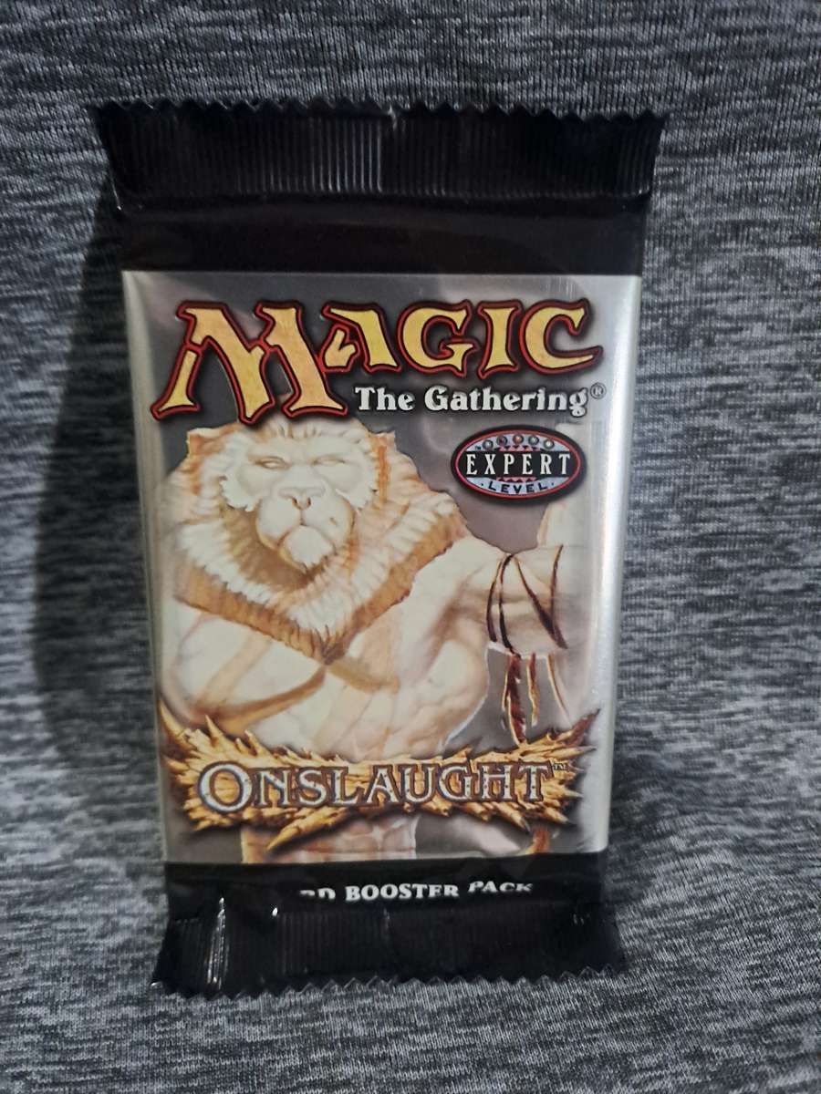 Sealed Magic The Gathering Onslaught Booster Pack