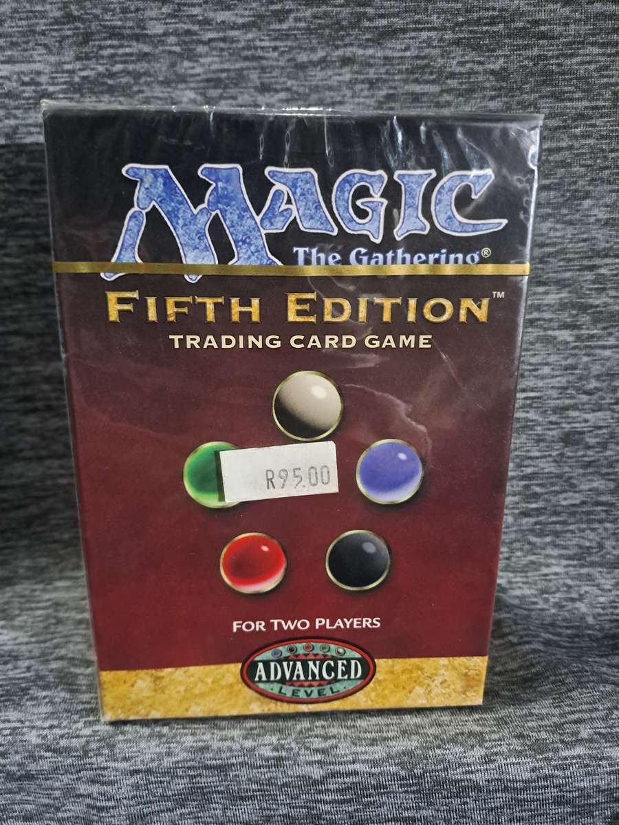 Sealed Magic The Gathering Fifth Edition Trading Card Game