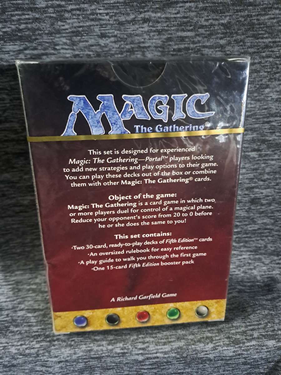 Sealed Magic The Gathering Fifth Edition Trading Card Game