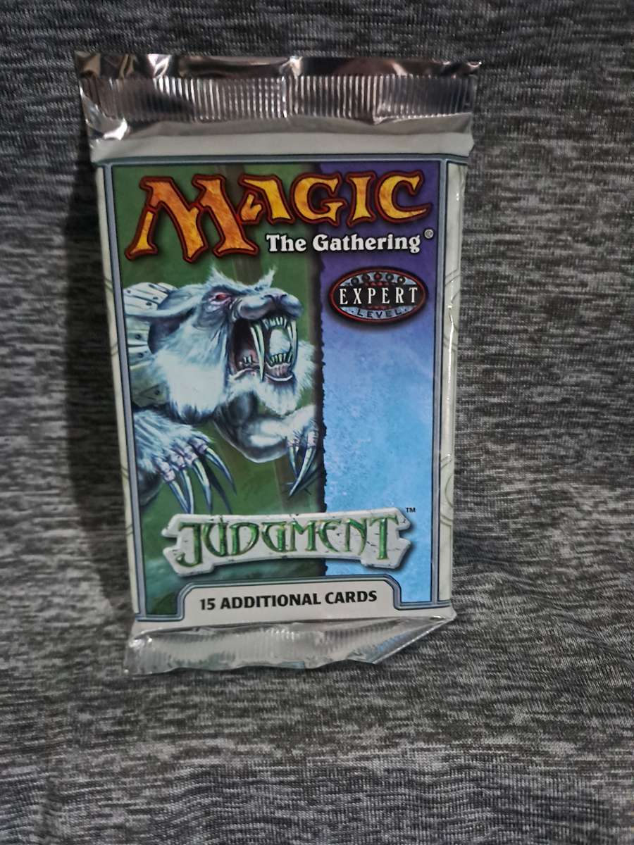 Sealed Magic The Gathering Judgment Booster Pack