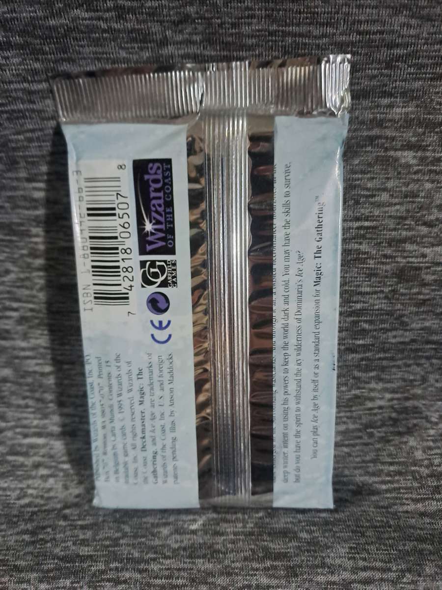 Sealed Magic The Gathering Ice Age Booster Pack