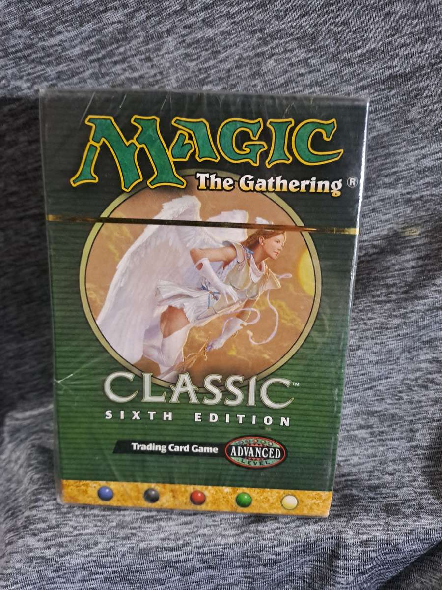 Sealed Magic The Gathering Classic Sixth Edition