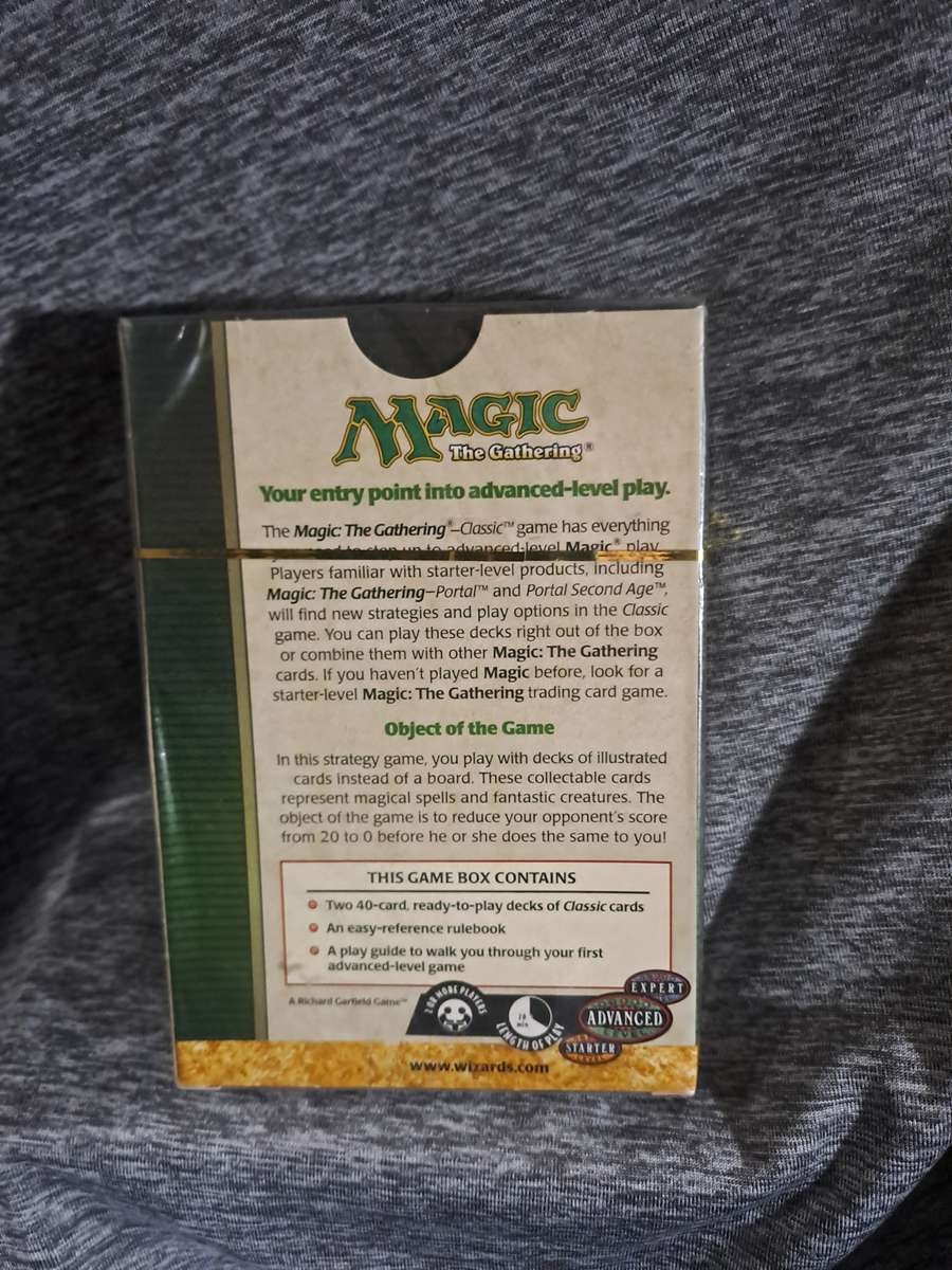 Sealed Magic The Gathering Classic Sixth Edition