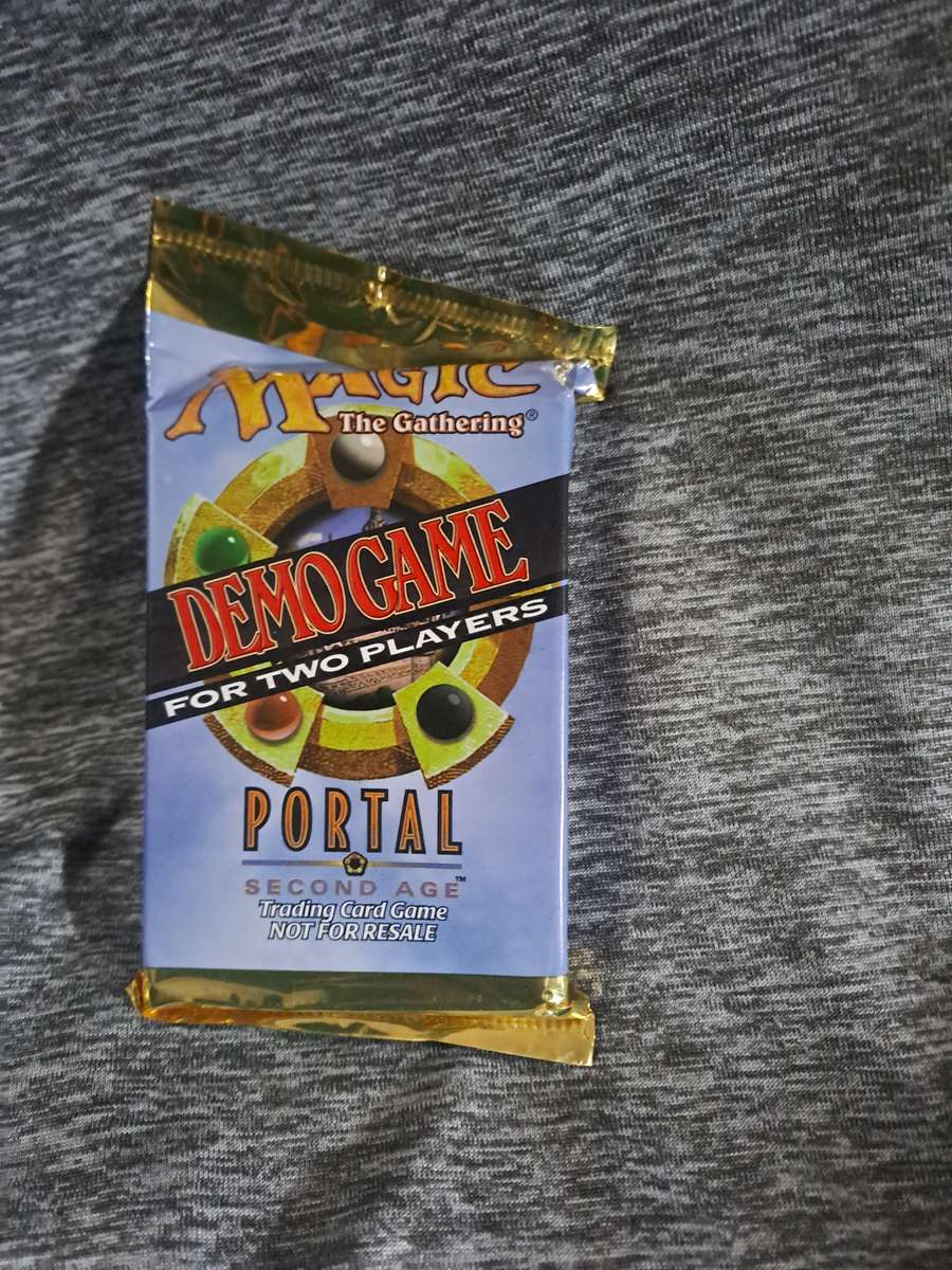 Sealed Magic The Gathering Demo Game For Two Players Portal Second Age