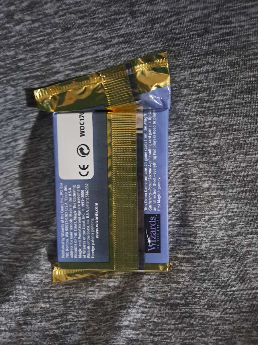 Sealed Magic The Gathering Demo Game For Two Players Portal Second Age