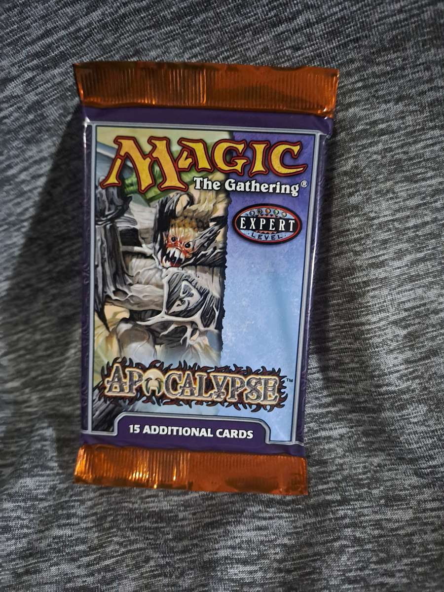 Sealed Magic The Gathering Apocalypse Booster Pack
