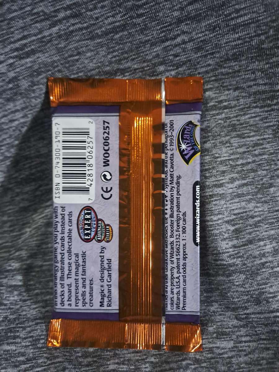 Sealed Magic The Gathering Apocalypse Booster Pack