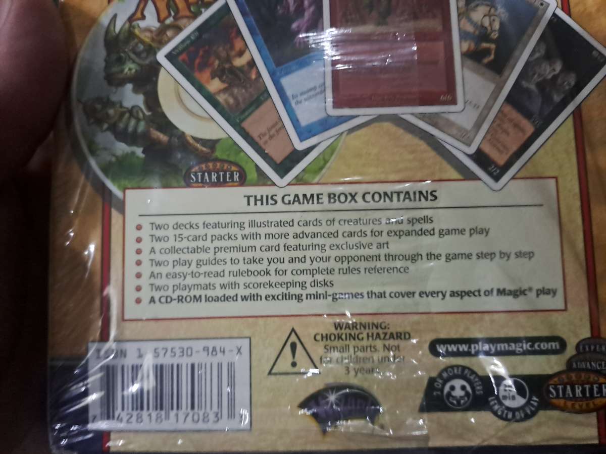 Sealed Magic The Gathering Starter Box