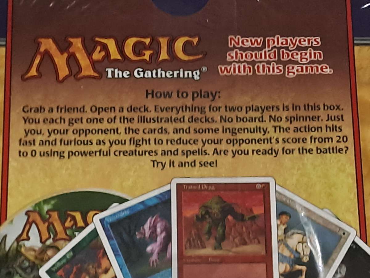 Sealed Magic The Gathering Starter Box