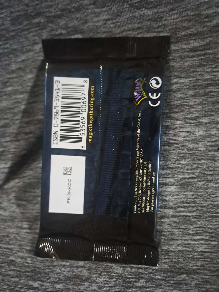 Sealed Magic The Gathering Betrayers Of Kamigawa Booster Pack