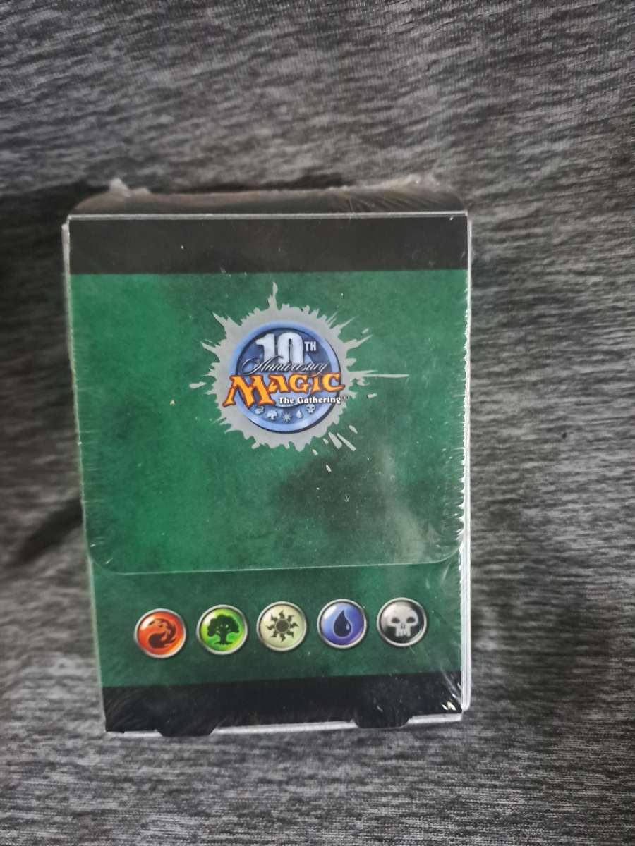 Sealed Magic The Gathering 10th Anniversary 8th Ed. Savannah Lions Deck Box