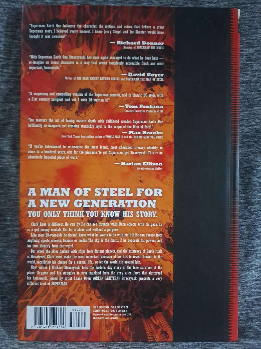 Superman Earth One [ISBN 9781401224684](DC Comics)