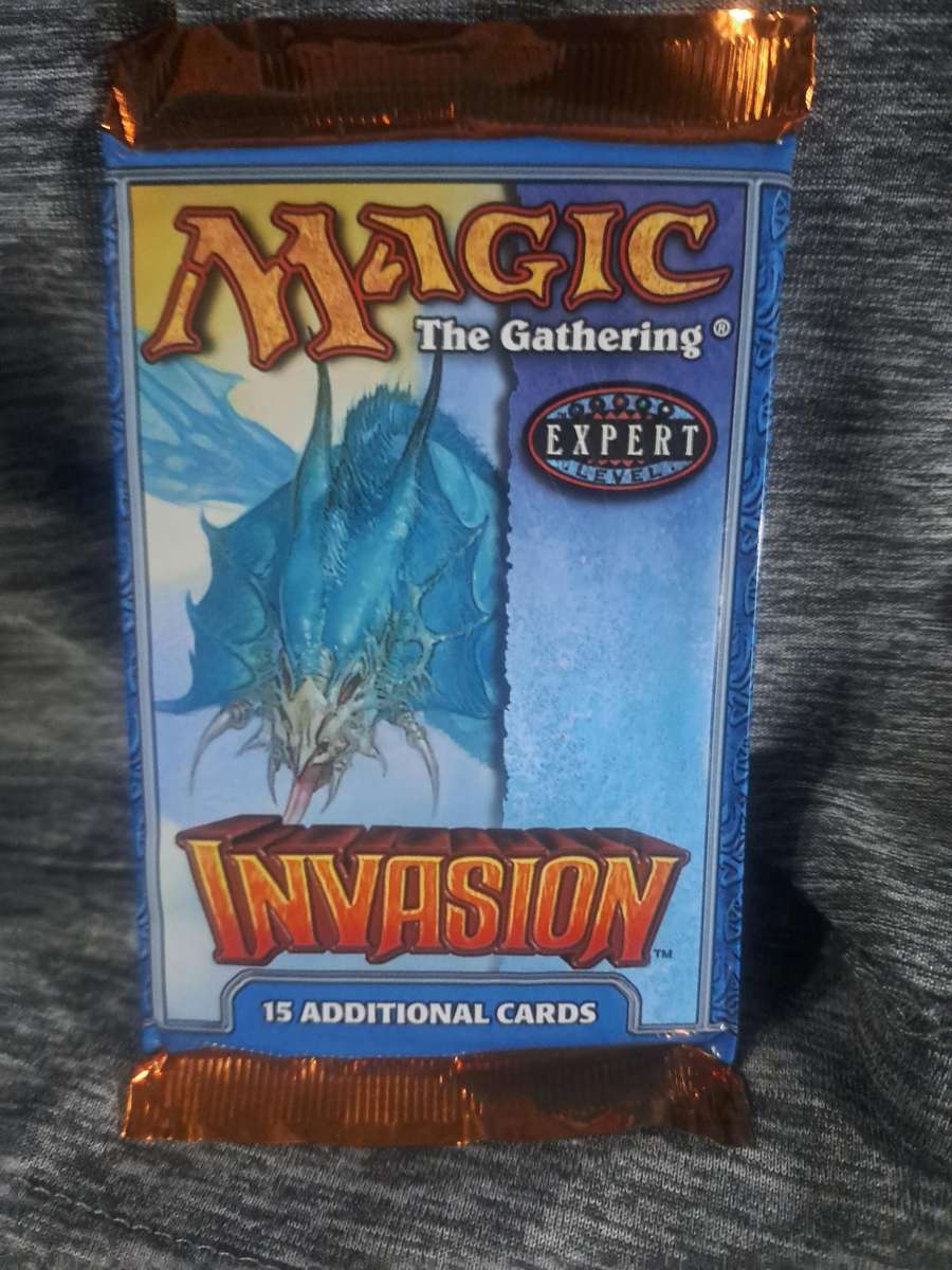 Sealed Magic The Gathering Invasion Booster Pack