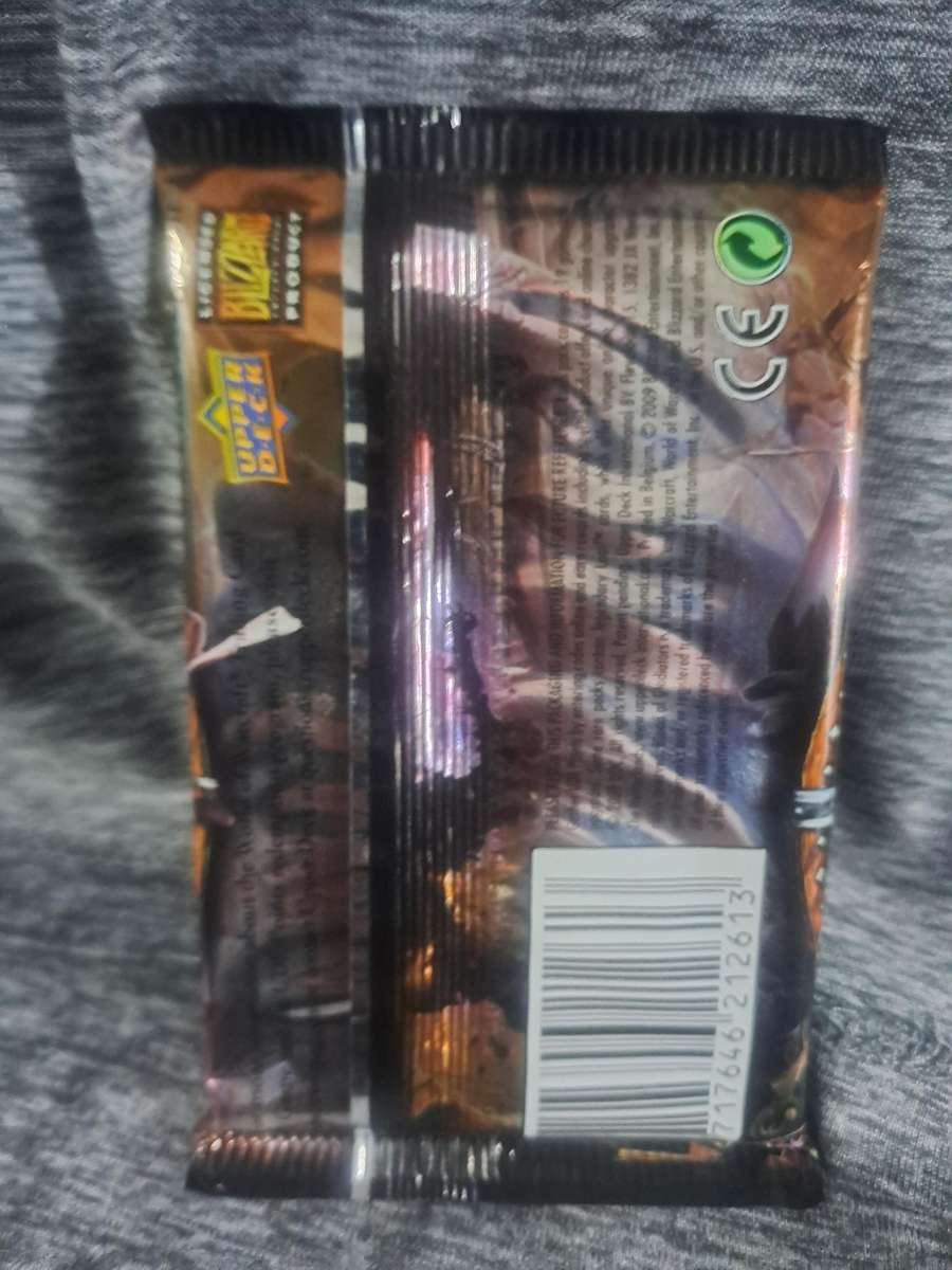 Sealed World Of Warcraft Blood Gladiators booster pack
