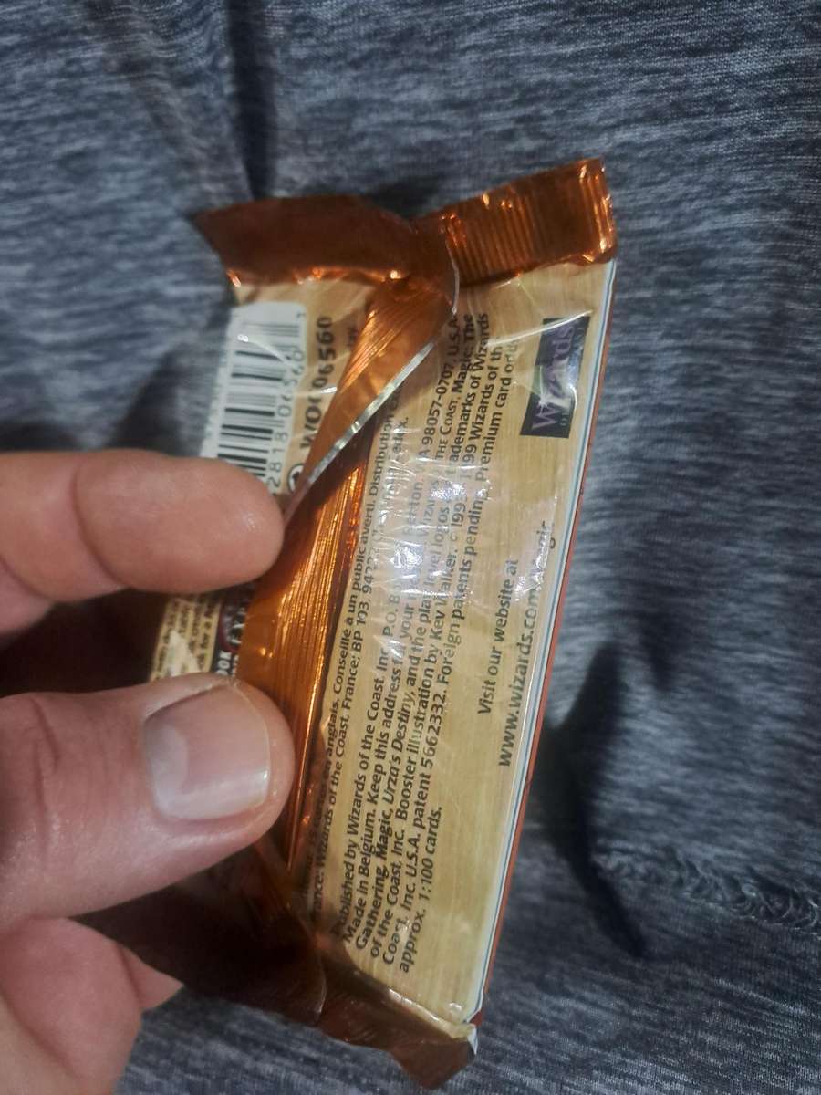 Sealed Magic The Gathering Urza's Destiny Booster Pack