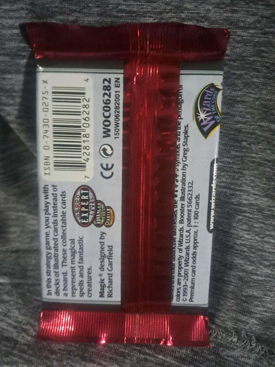 Sealed Magic The Gathering Odyssey Booster Pack