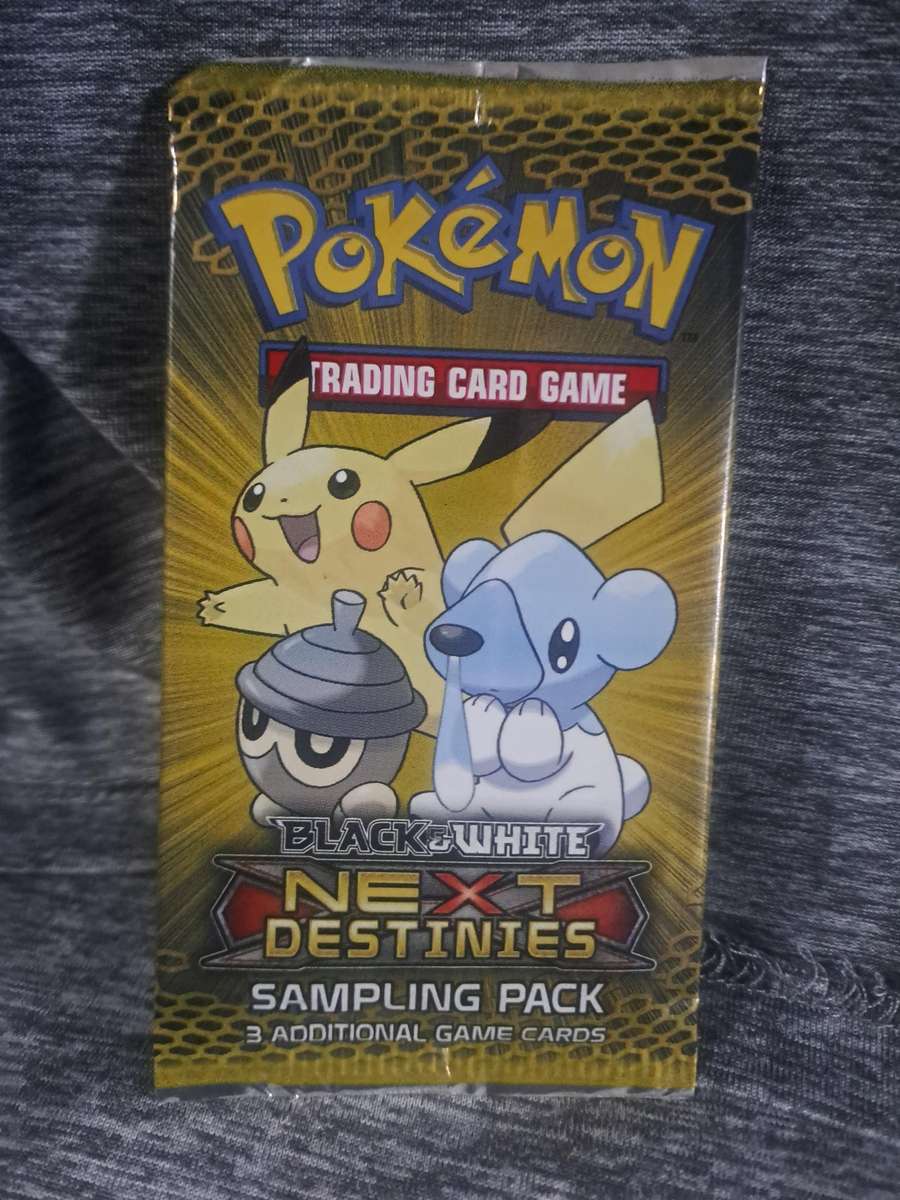 Sealed Pokémon Black &White Next Destinies Sampling Pack