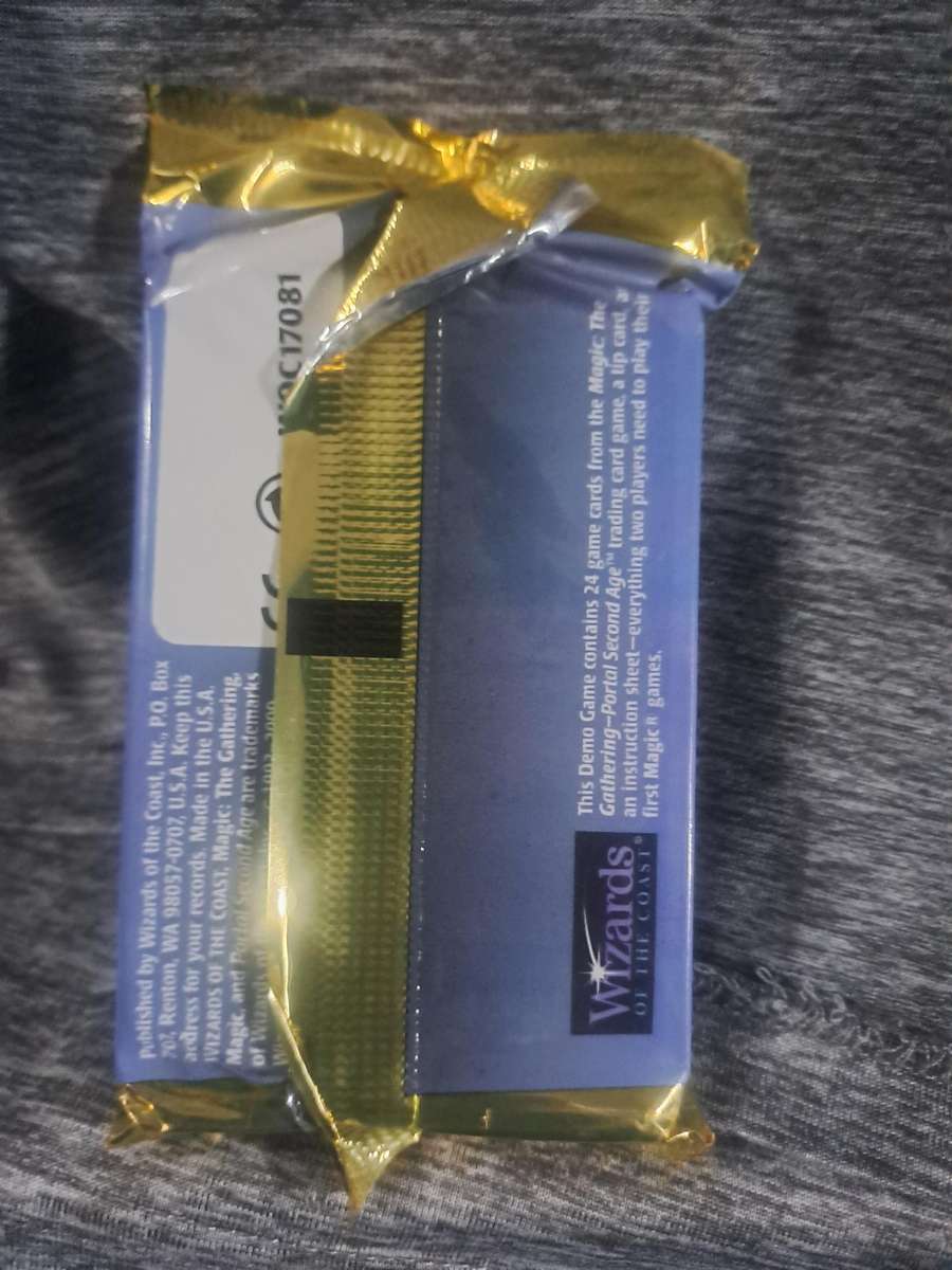 Magic the Gathering Demo Game for Two Players - Sealed Portal Second Age