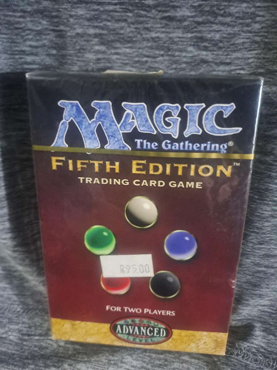 Sealed Magic The Gathering Fifth Edition Trading Card Game