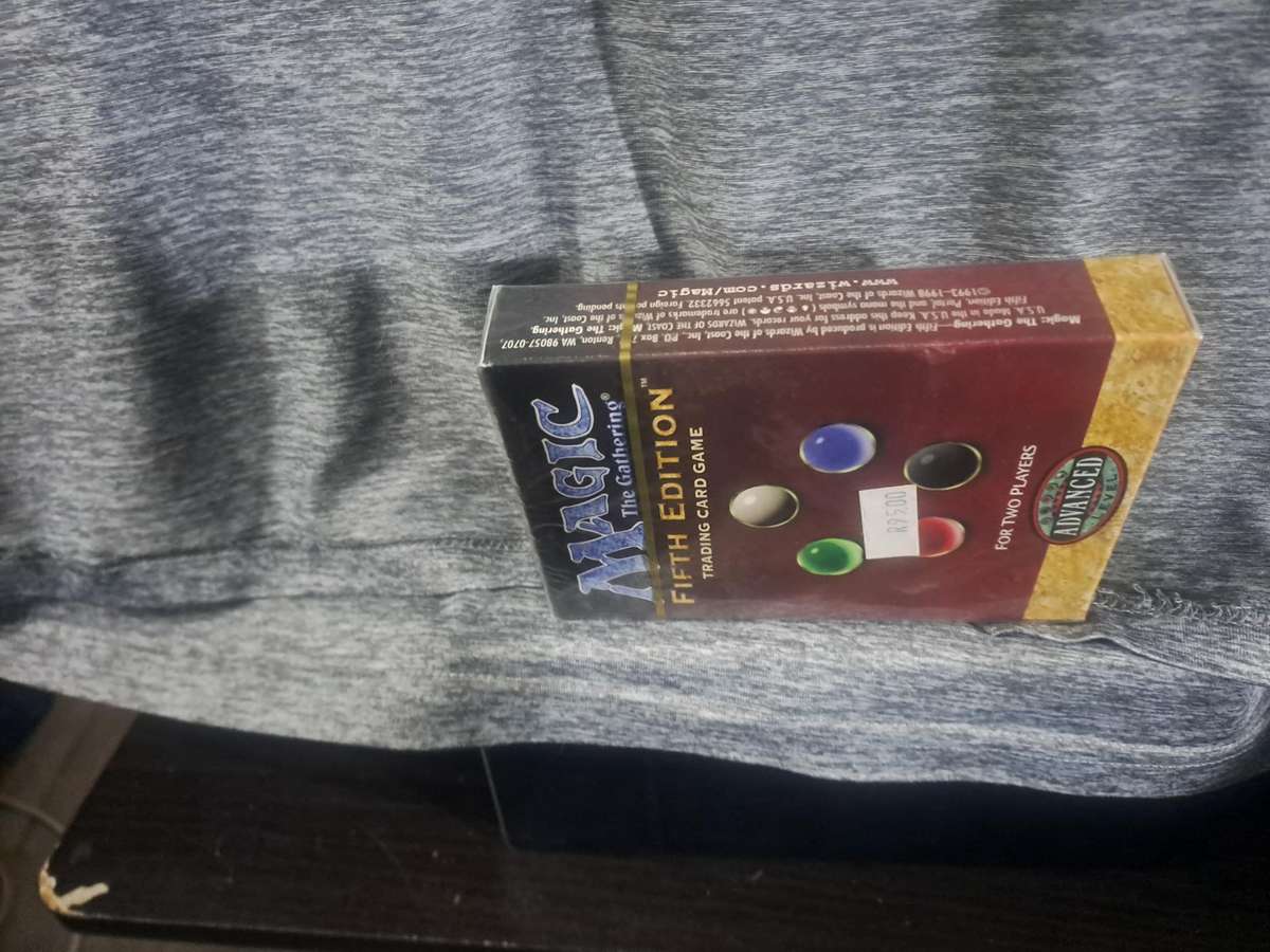 Sealed Magic The Gathering Fifth Edition Trading Card Game