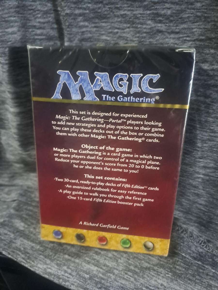 Sealed Magic The Gathering Fifth Edition Trading Card Game