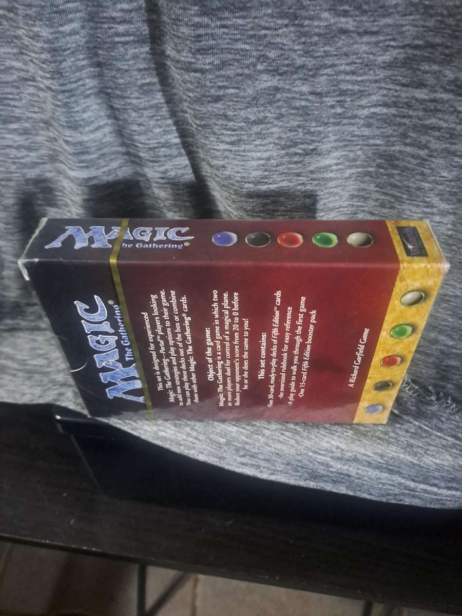 Sealed Magic The Gathering Fifth Edition Trading Card Game