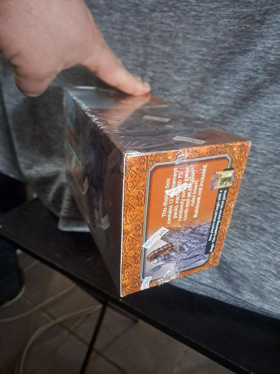 Magic The Gathering Invasion Tournament Pack box (has 12 tournament packs inside)