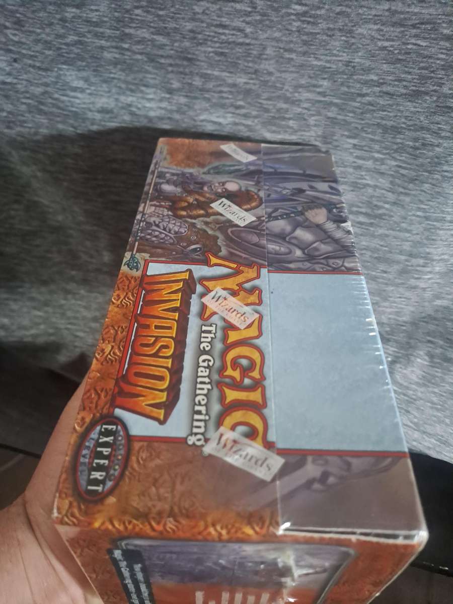 Magic The Gathering Invasion Tournament Pack box (has 12 tournament packs inside)