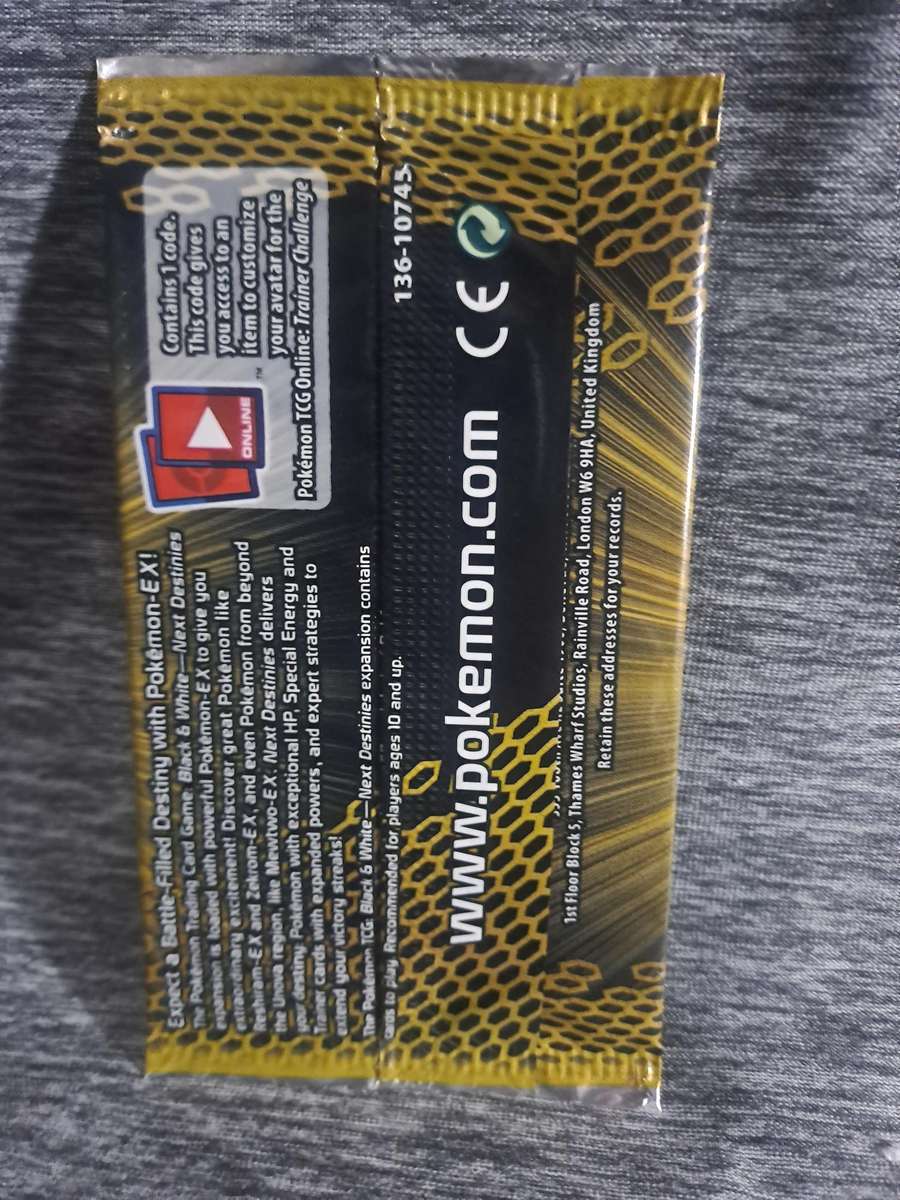 Pokémon Black &White Destinies Sampling Pack