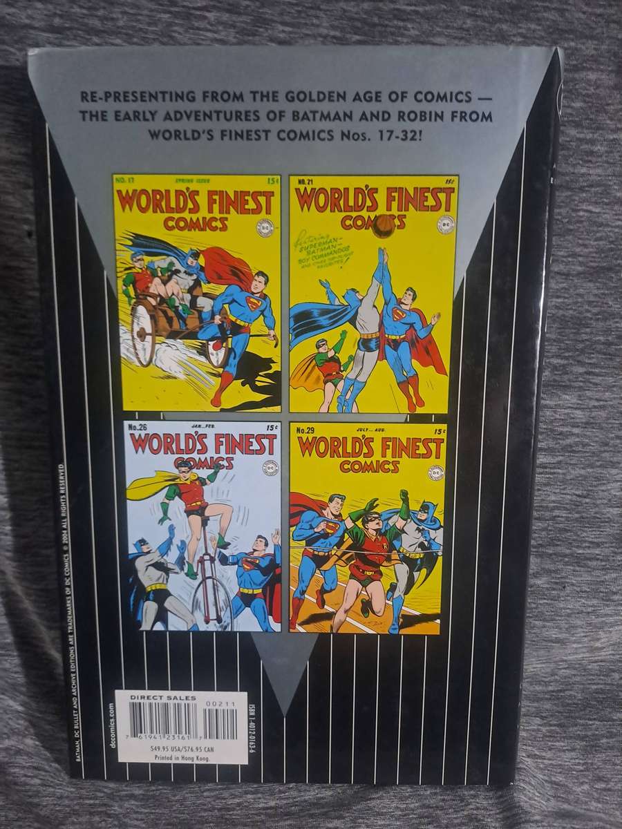 Batman:The World's Finest Comics Archives Vol.2 [ISBN 1401201636](DC Comics)