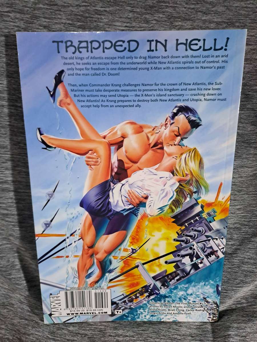 Namor The Frist Mutant Namor Goes To Hell [ISBN 9780875151760](Marvel Comics)