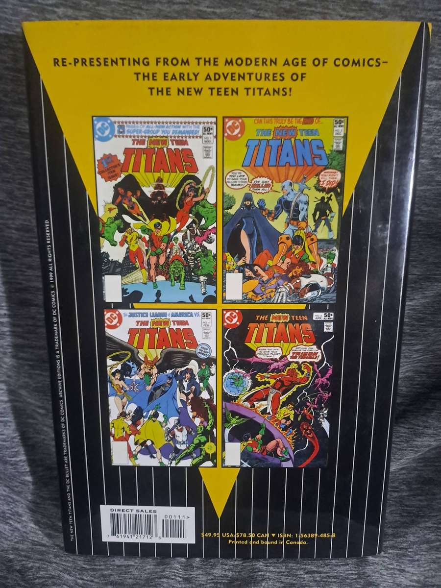 The New teen titans Archives Vol.1 [ISBN 1563894858](DC Comics)